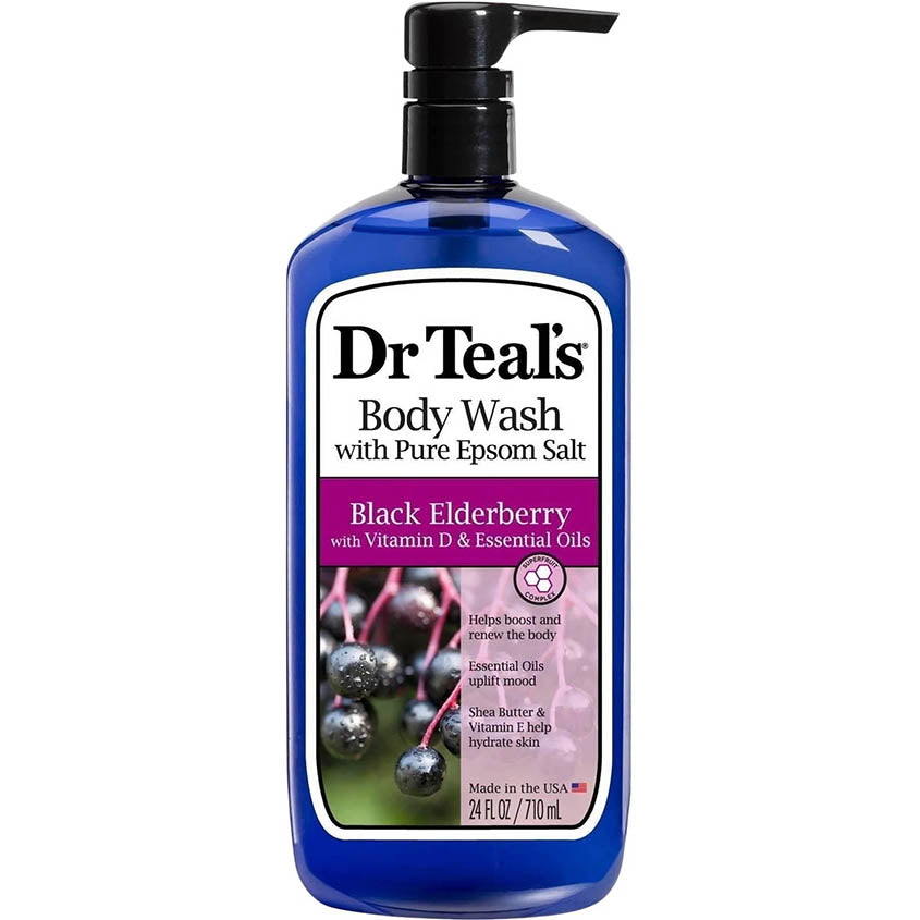 DR TEAL'S ELDERBERRY BODY WASH 710 ML