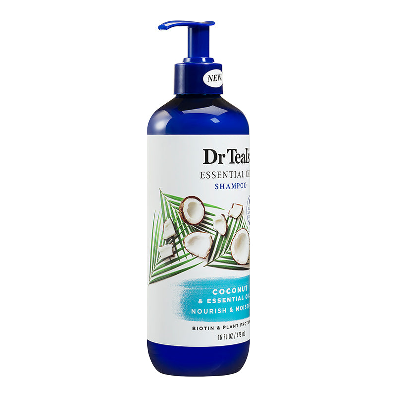 DR TEAL'S COCONUT SHAMPOO 473 ML
