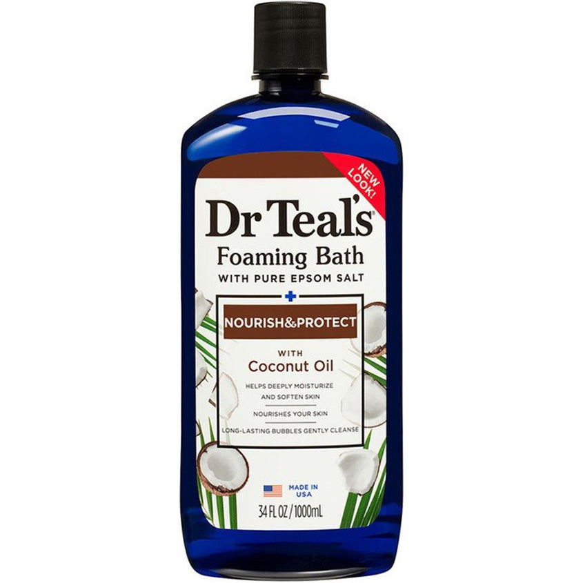 DR TEAL'S COCONUT OIL F/B (34OZ)