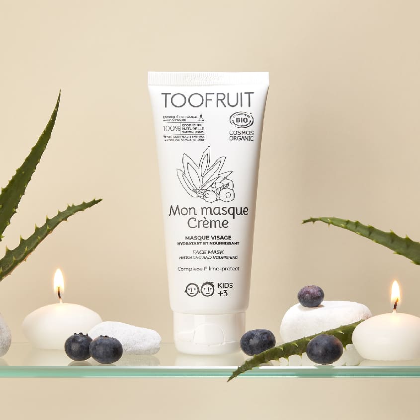 TOOFRUIT NOURISHING FACE MASK BLUEBERRY-ALOE 3+ 100ML – buy online