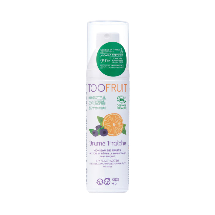 Skin care for children BRUME FRAICHE MON EAU DE FRUITS ORANGE-MYRTILLE 100ML