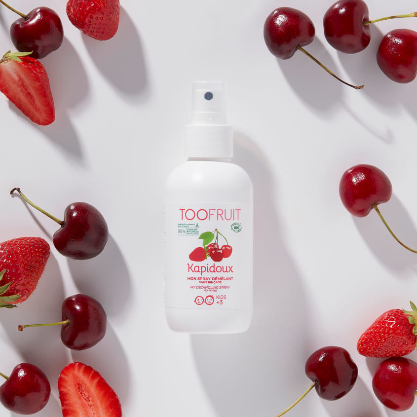 Nutritive Spray for Kids for Long and Curly Hair "Strawberry-Cherry"