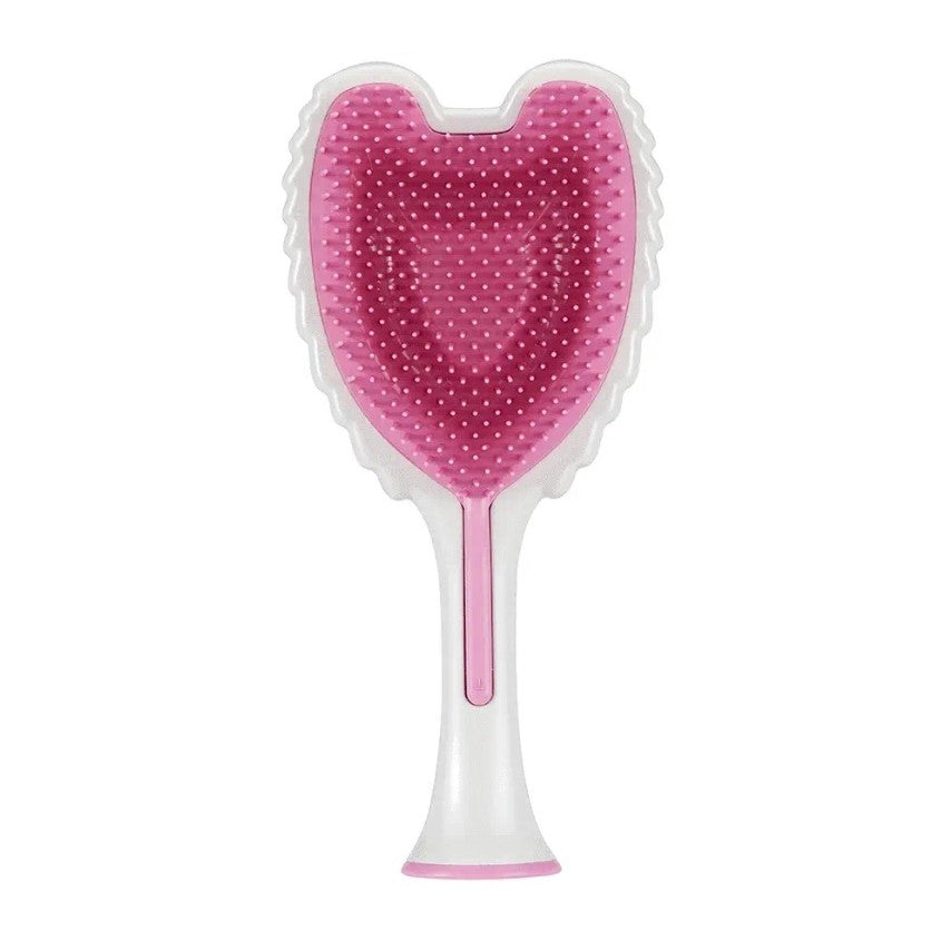 Professional 2.0 Hair Brush Gloss White With Pink Bristles