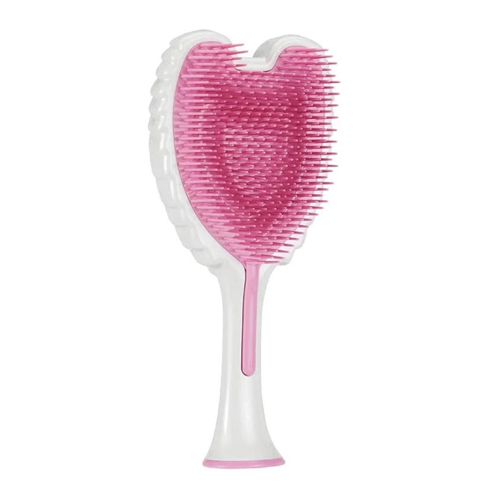 Professional 2.0 Hair Brush Gloss White With Pink Bristles