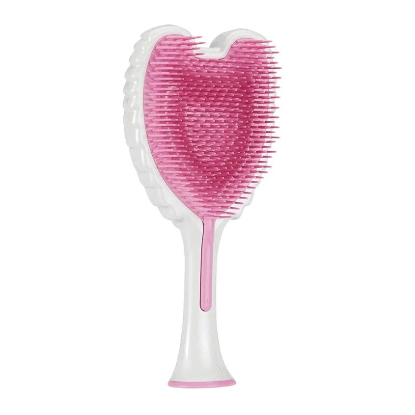 Professional 2.0 Hair Brush Gloss White With Pink Bristles