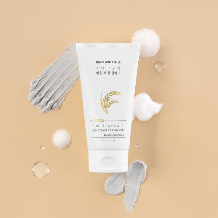 CLAY MASK TO FOAM CLEANSER 150ML