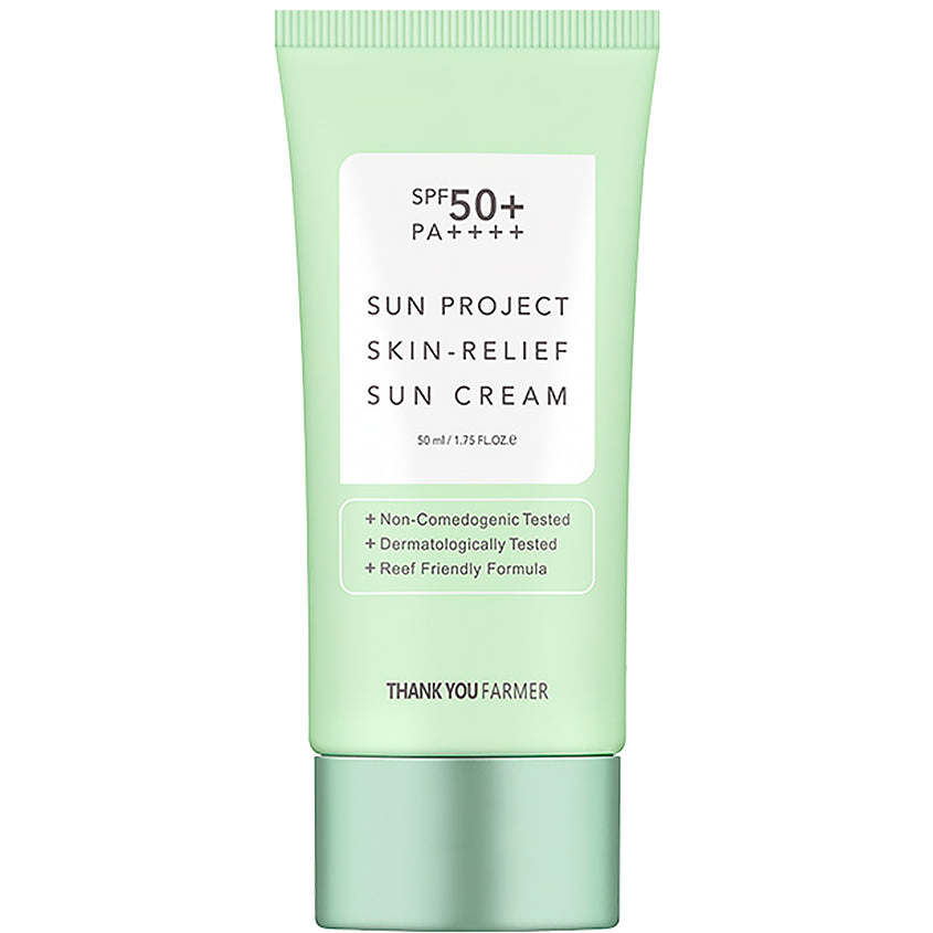 THANK YOU FARMER SKIN RELIEF SUN CREAM SPF 50+ PA++++ 50ML – توصيل مجاني