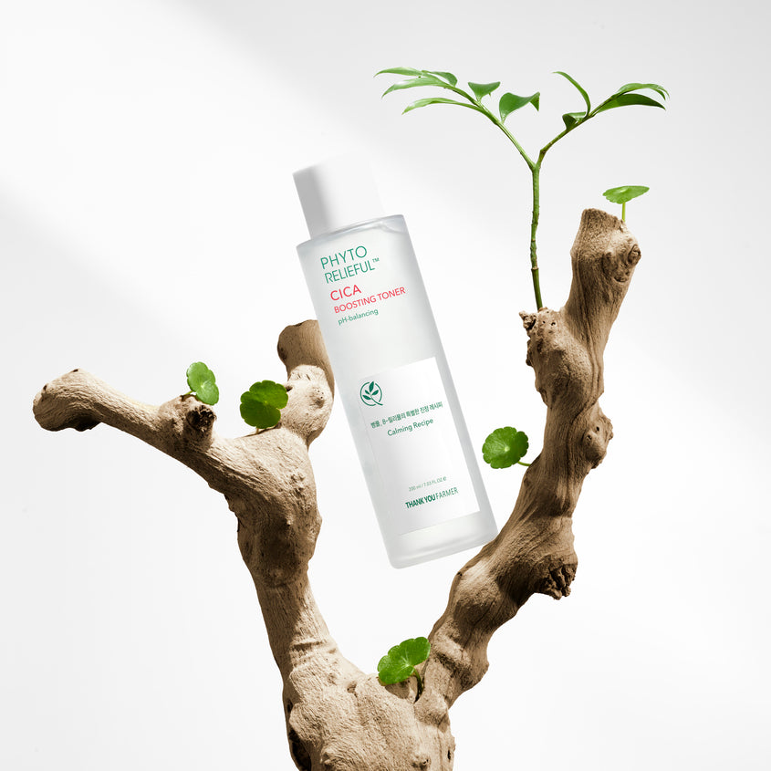 THANK YOU FARMER Phyto Relieful™ Cica Boosting Toner 200ml – توصيل مجاني