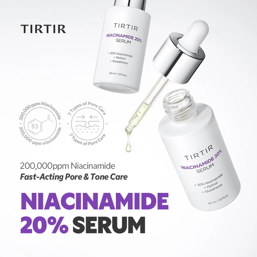 TIRTIR NIACINAMIDE 20% SERUM 30ML – شراء أونلاين