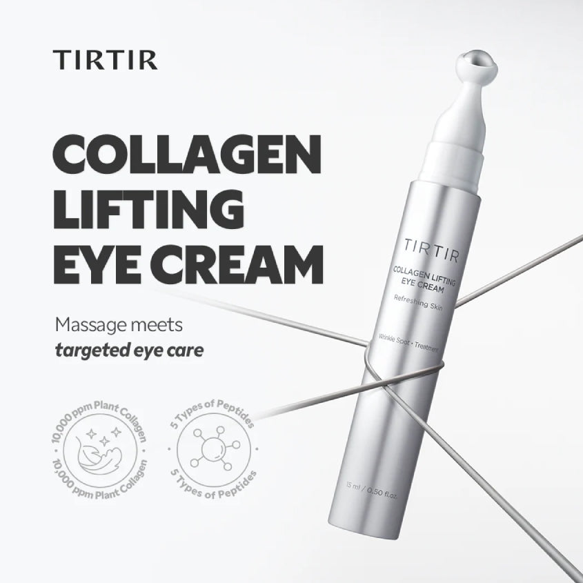 TIRTIR COLLAGEN LIFTING EYE CREAM 15ML – free delivery