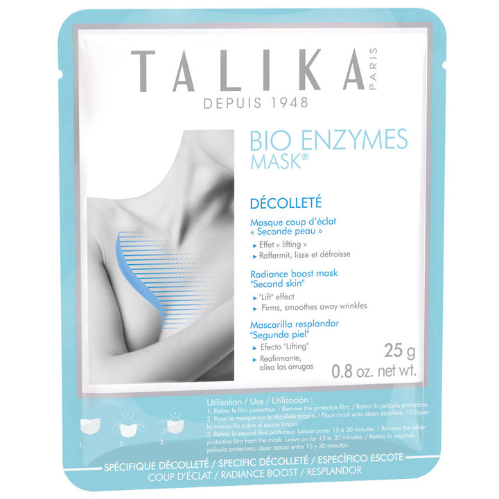 Bio Enzymes Decollete Mask 'Second Skin' Firming