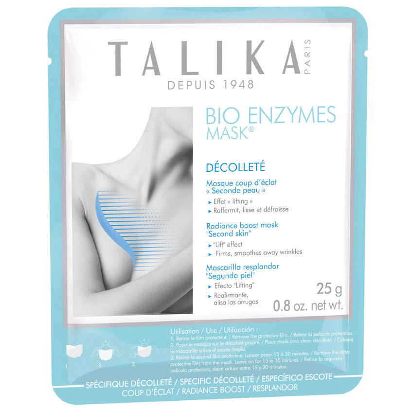 Bio Enzymes Decollete Mask 'Second Skin' Firming