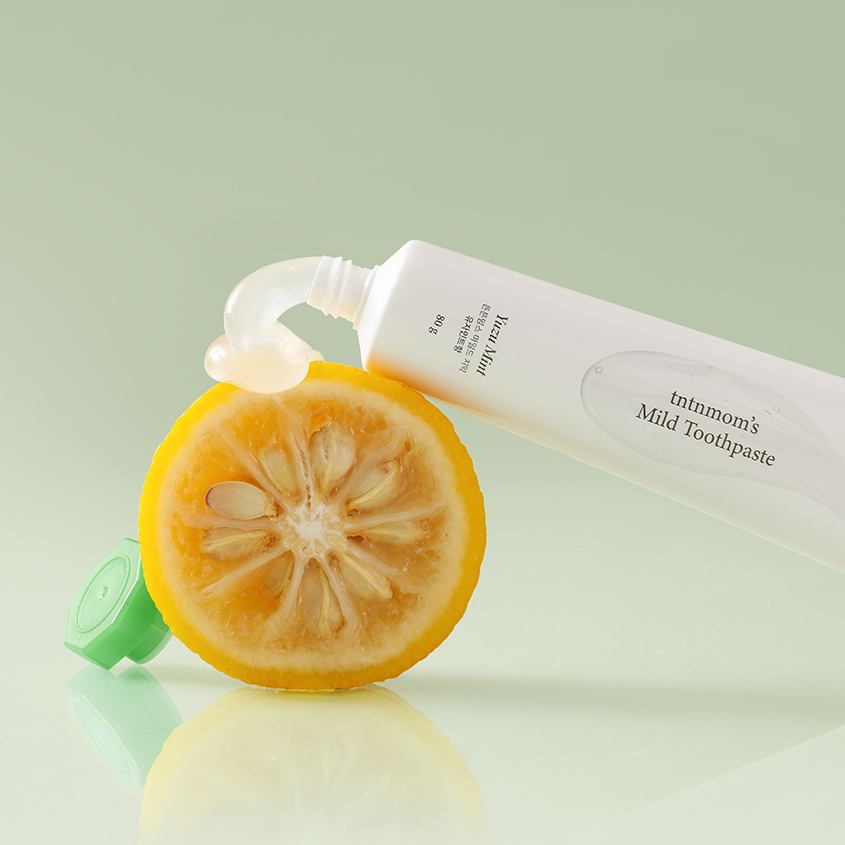 TNTNMOM'S Natural Toothpaste For Pregnant Yuzumint 80g – صورة 5