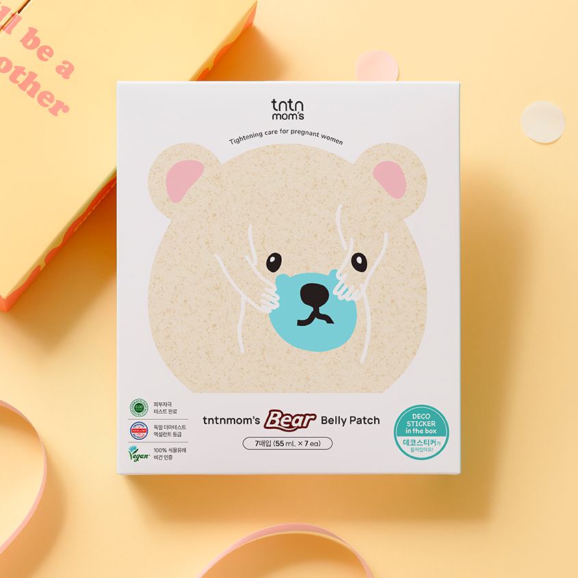 TNTNMOM'S Bear Belly Patch 55ml x Patch 7EA – صورة 7