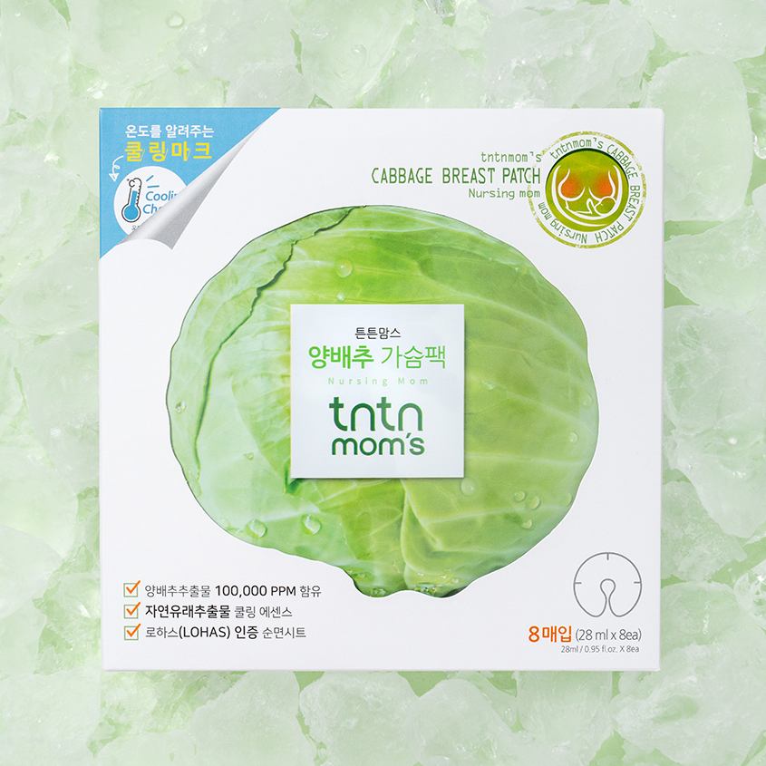 TNTNMOM'S Cabbage Breast Patch 28g x Patch 8EA – صورة 7
