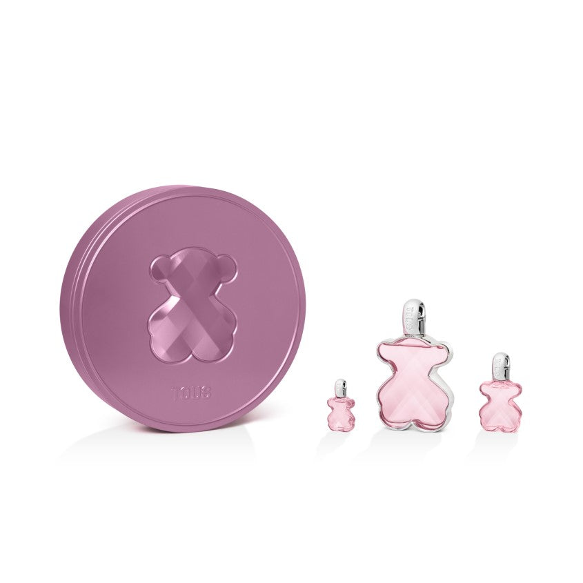 TOUS LOVEME EDP BOLDNESS SET (90ML+15ML+LUXURY SAMPLE 4,5 ML)