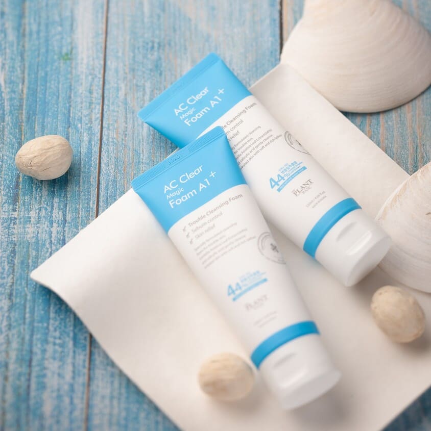 THE PLANT BASE AC Clear Cica Cleansing Foam 120ML – free delivery
