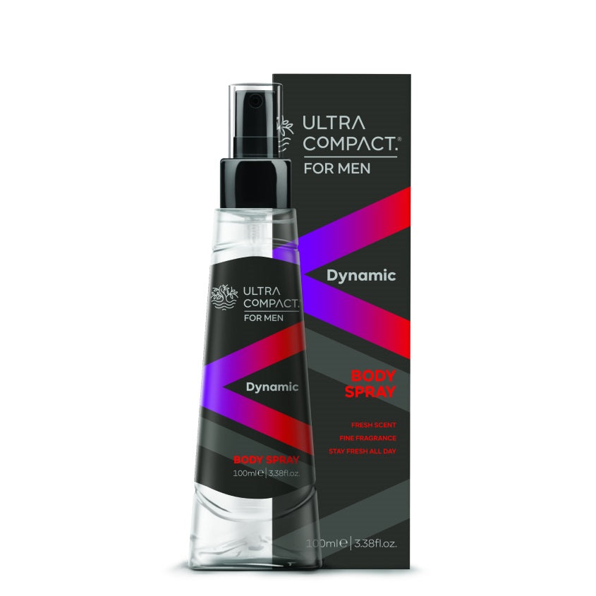 ULTRA COMPACT FOR MEN BODY SPRAY DYNAMIC 100 ML – buy online