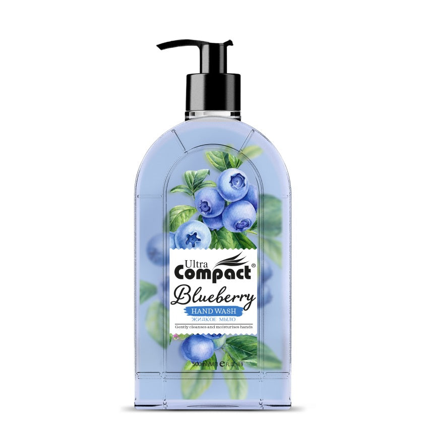 ULTRA COMPACT LIQUID HAND WASH BLUEBERRY 500 ML