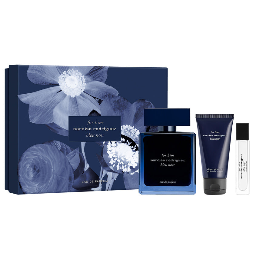 NARCISO RODRIGUEZ SET BLEU NOIR( EDP 100ML+ SG50+ EDP 10ML) – buy online