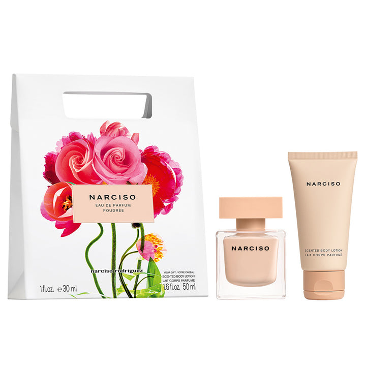 all products excl Chanel SET (NARCISO POUDREE EDP 30ML + BL 50ML)
