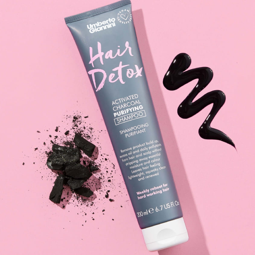 UMBERTO GIANNINI HAIR DETOX ACTIVATED CHARCOAL PURIFYING SHAMPOO 200ML – buy online