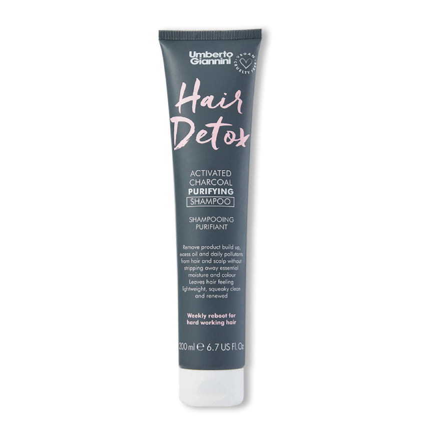 UMBERTO GIANNINI HAIR DETOX ACTIVATED CHARCOAL PURIFYING SHAMPOO 200ML
