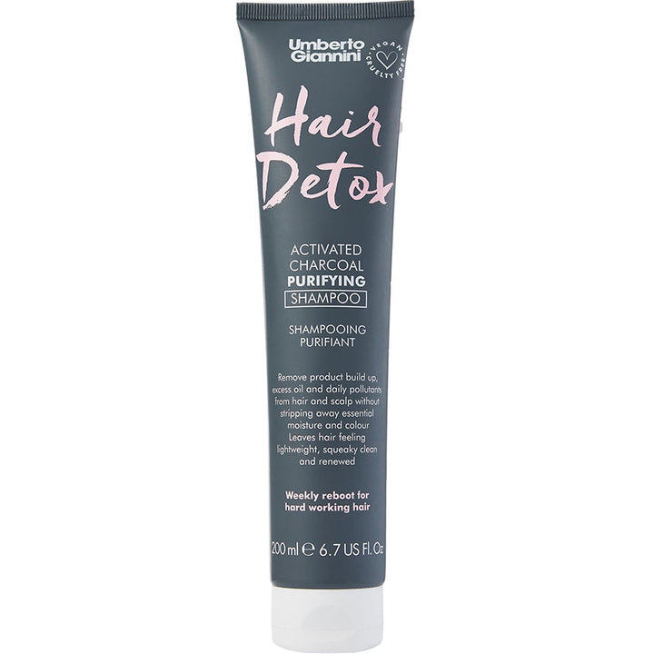 HAIR DETOX ACTIVATED CHARCOAL PURIFYING SHAMPOO 200ML