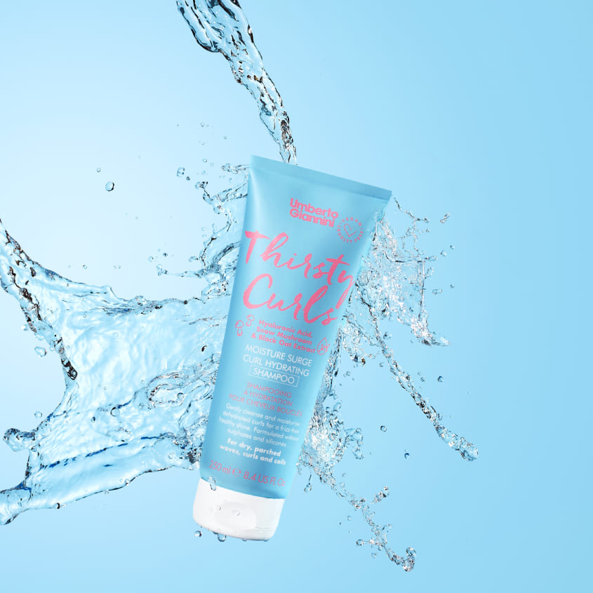 UMBERTO GIANNINI THIRSTY CURLS MOISTURE SURGE CURL HYDRATING SHAMPOO 250ML – متجر إلكتروني