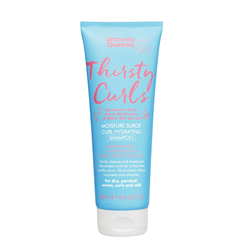 UMBERTO GIANNINI THIRSTY CURLS MOISTURE SURGE CURL HYDRATING SHAMPOO 250ML – شراء أونلاين