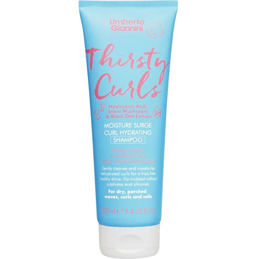 UMBERTO GIANNINI THIRSTY CURLS MOISTURE SURGE CURL HYDRATING SHAMPOO 250ML