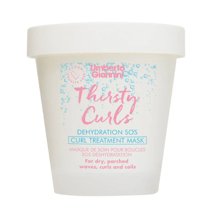 Hair curling and straightening products THIRSTY CURLS DEHYDRATION SOS CURL TREATMENT MASK 200ML