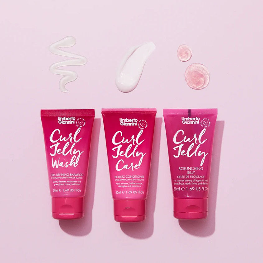 UMBERTO GIANNINI CURL JELLY WASH MINI TRAVEL SIZE 50ML