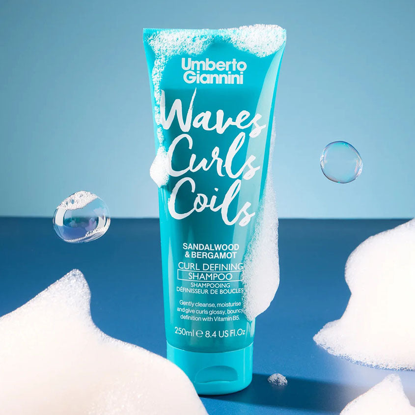 UMBERTO GIANNINI WAVES, CURLS & COILS WASH 250ML