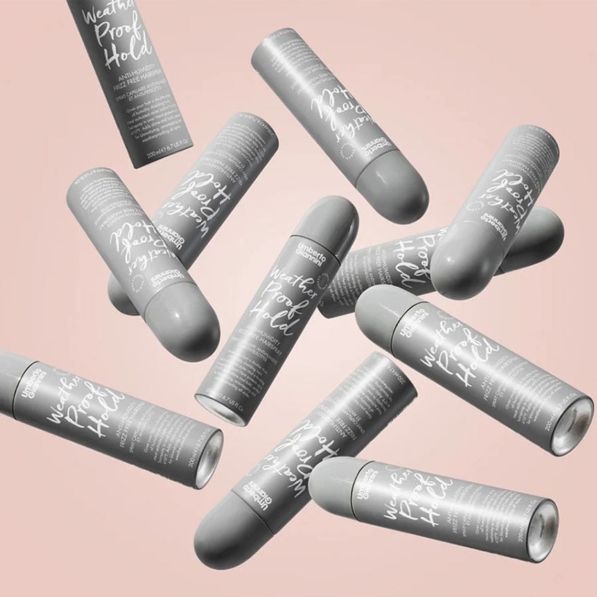 UMBERTO GIANNINI WEATHERPROOF HOLD ANTI-HUMIDITY FRIZZ FREE HAIRSPRAY – free delivery
