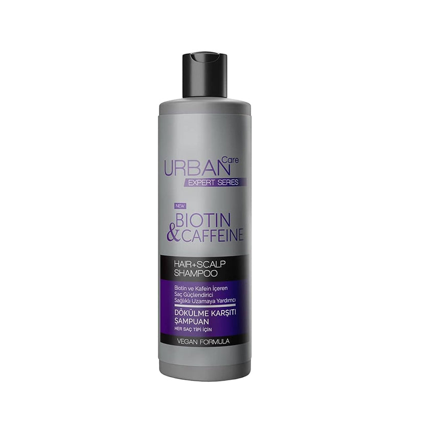 URBAN CARE EXPERT BIOTIN AND CAFFEIN HAIR + SCALP SHAMPOO