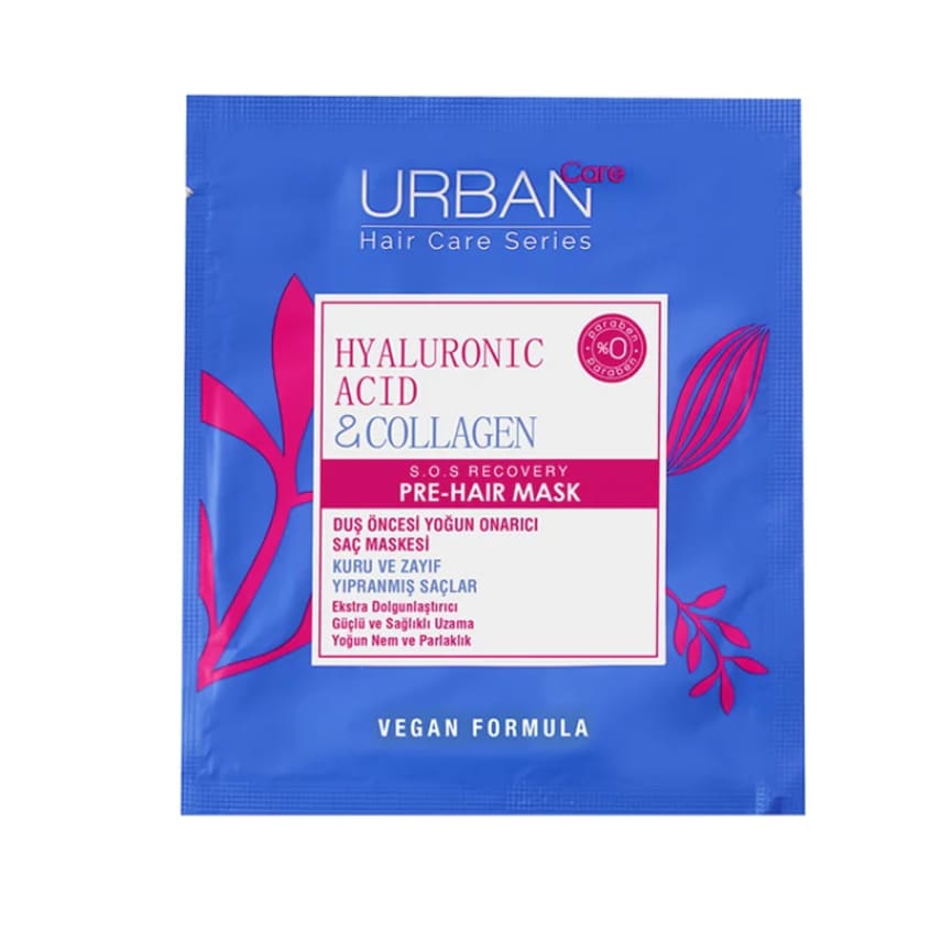 URBAN CARE HYALURONIC ACID AND COLLAGEN S.O.S RECOVERY PRE-HAIR MASK