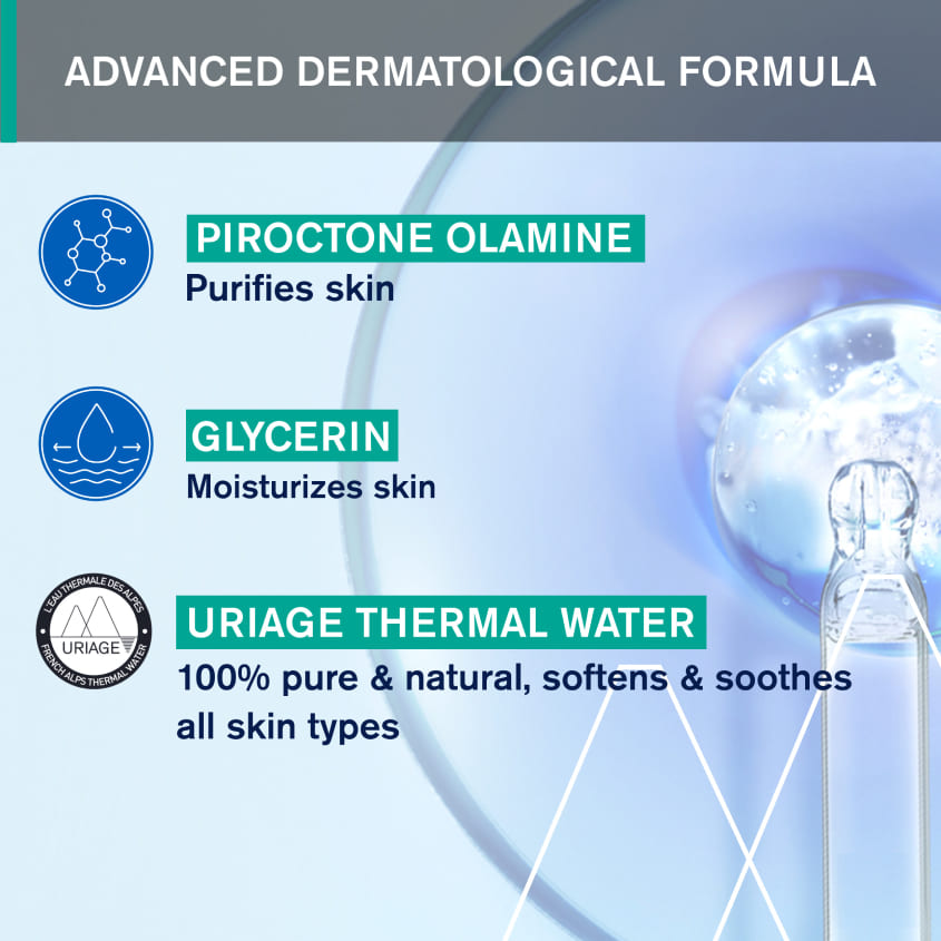 URIAGE HYSEAC CLEANSING GEL 500 ML – buy online