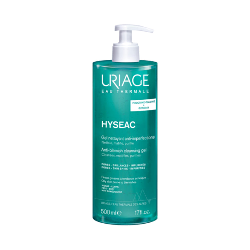 URIAGE HYSEAC CLEANSING GEL 500 ML