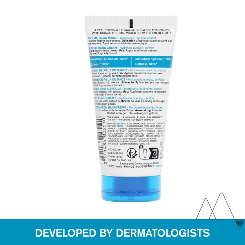 URIAGE Eau Thermal  Moisturizing Water Hand Cream