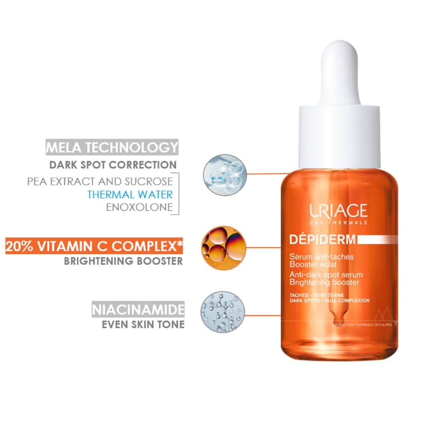 URIAGE Depiderm Anti-Brown Spot Serum Brightening Booster