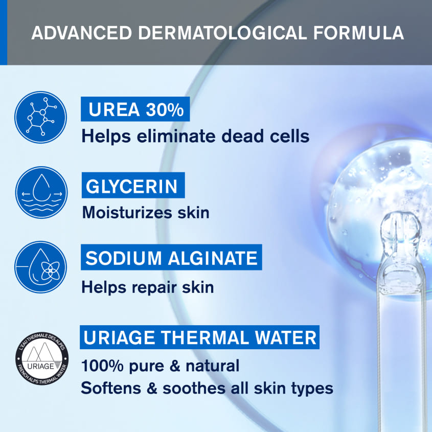 URIAGE Keratosan 30 Cream-Gel 30% Urea