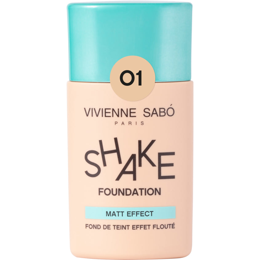 Mattifying foundation Shake foundation matt 01