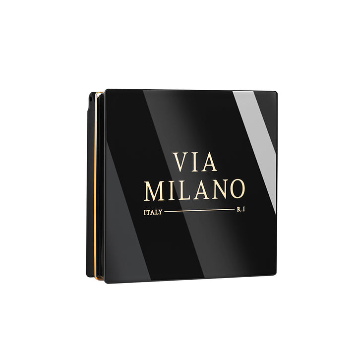 VIA MILANO EYESHADOW PALETTE 4 COLOURS vit.E B04 GREEN TEA 4g