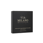 VIA MILANO EYESHADOW PALETTE 4 COLOURS vit.E B04 GREEN TEA 4g