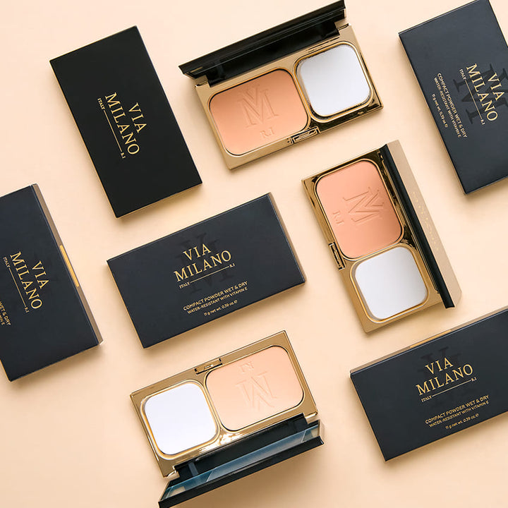 Compact Powder Wet & Dry Water Resistant with Vitamin E