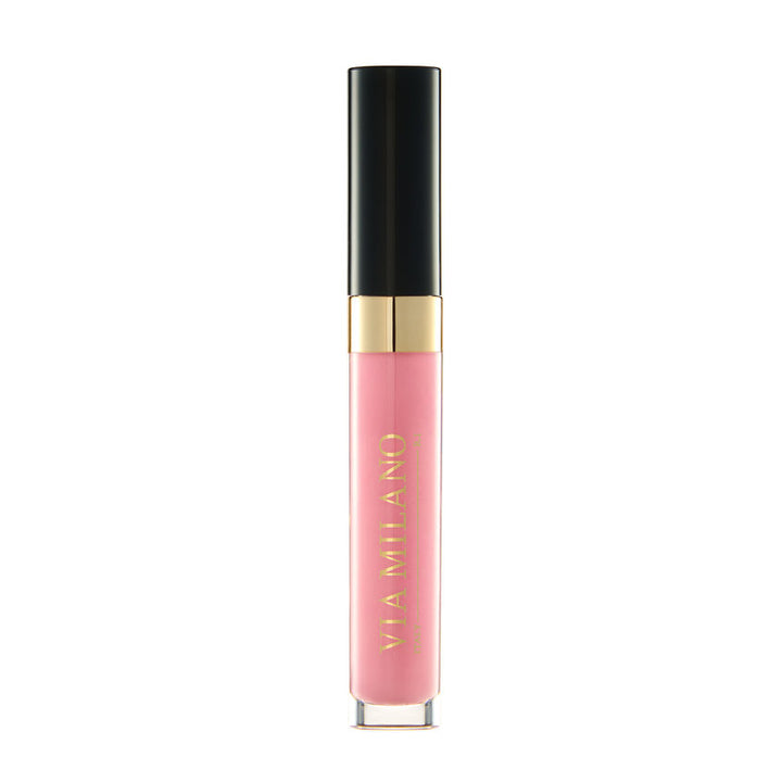 VIA MILANO COMFORT LIP GLOSS VOLUMIZING & MOISTURIZING vit.E 307 GENTLE PEACH 4,5 ml