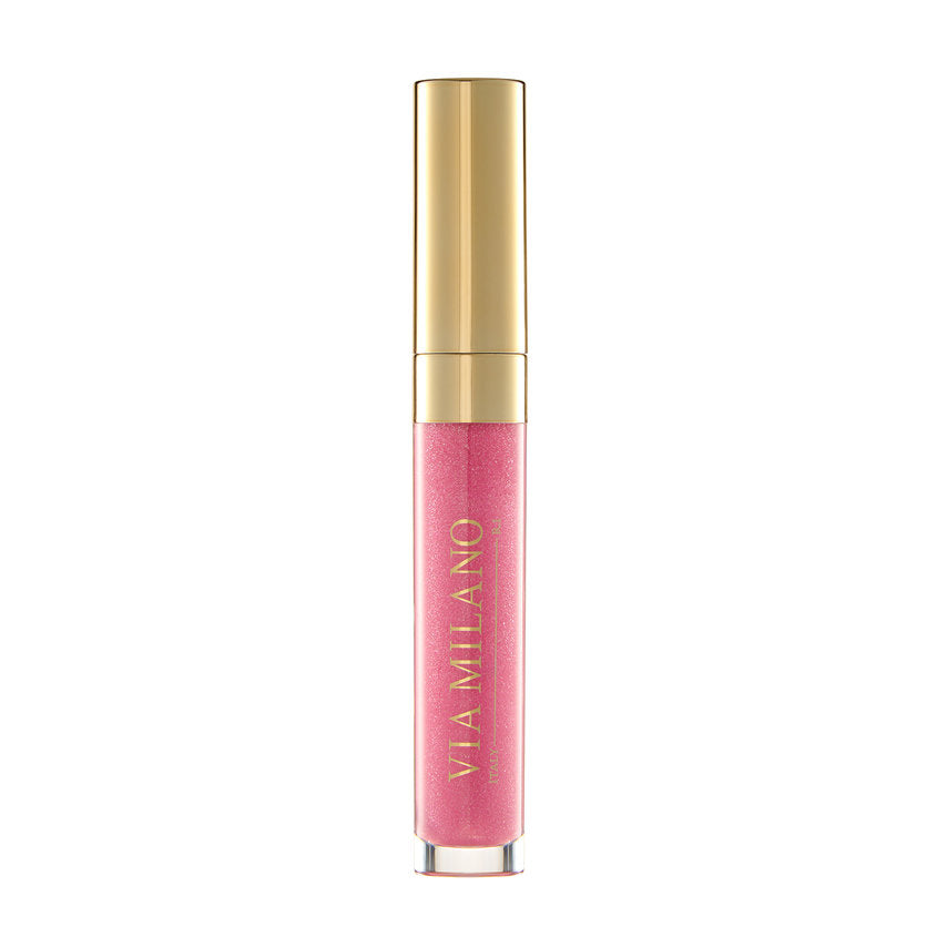VIA MILANO SHIMMER LIP GLOSS EXTRA SHINE & 3D EFFECT vit.E 403 TENDER PINK 4,5 ml