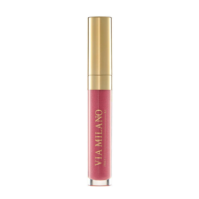 VIA MILANO SHIMMER LIP GLOSS EXTRA SHINE & 3D EFFECT vit.E 405 DUSTY ROSE 4,5 ml