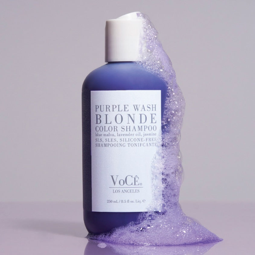 VOCE PURPLE WASH BLONDE COLOR SHAMPOO 250 ML – متجر إلكتروني